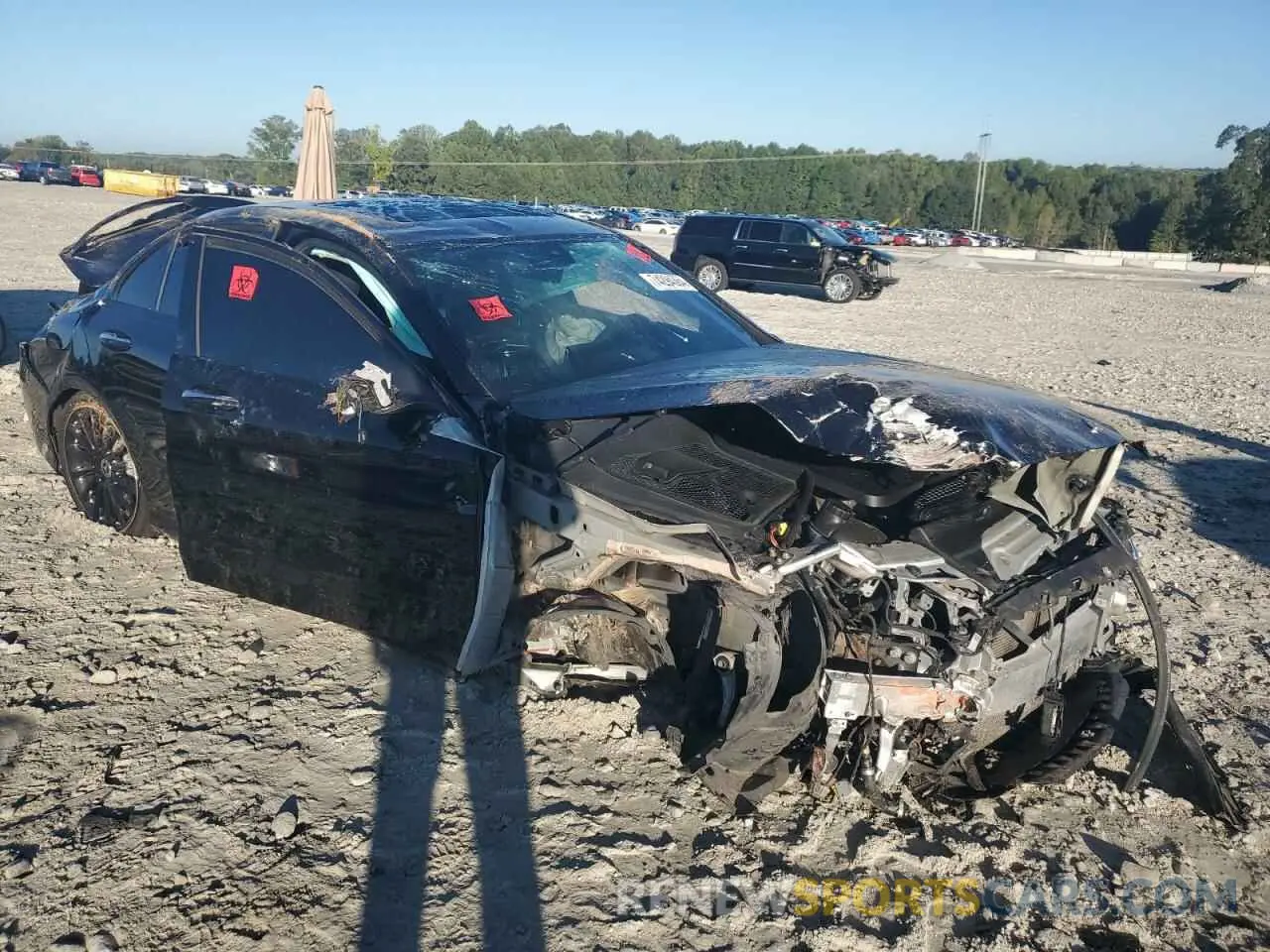 4 Photograph of a damaged car W1KWF8DB2MR647560 MERCEDES-BENZ C-CLASS 2021