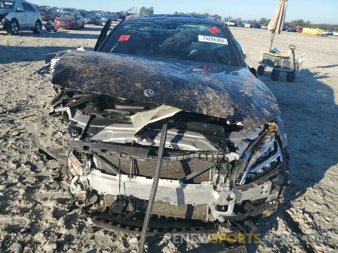 5 Photograph of a damaged car W1KWF8DB2MR647560 MERCEDES-BENZ C-CLASS 2021