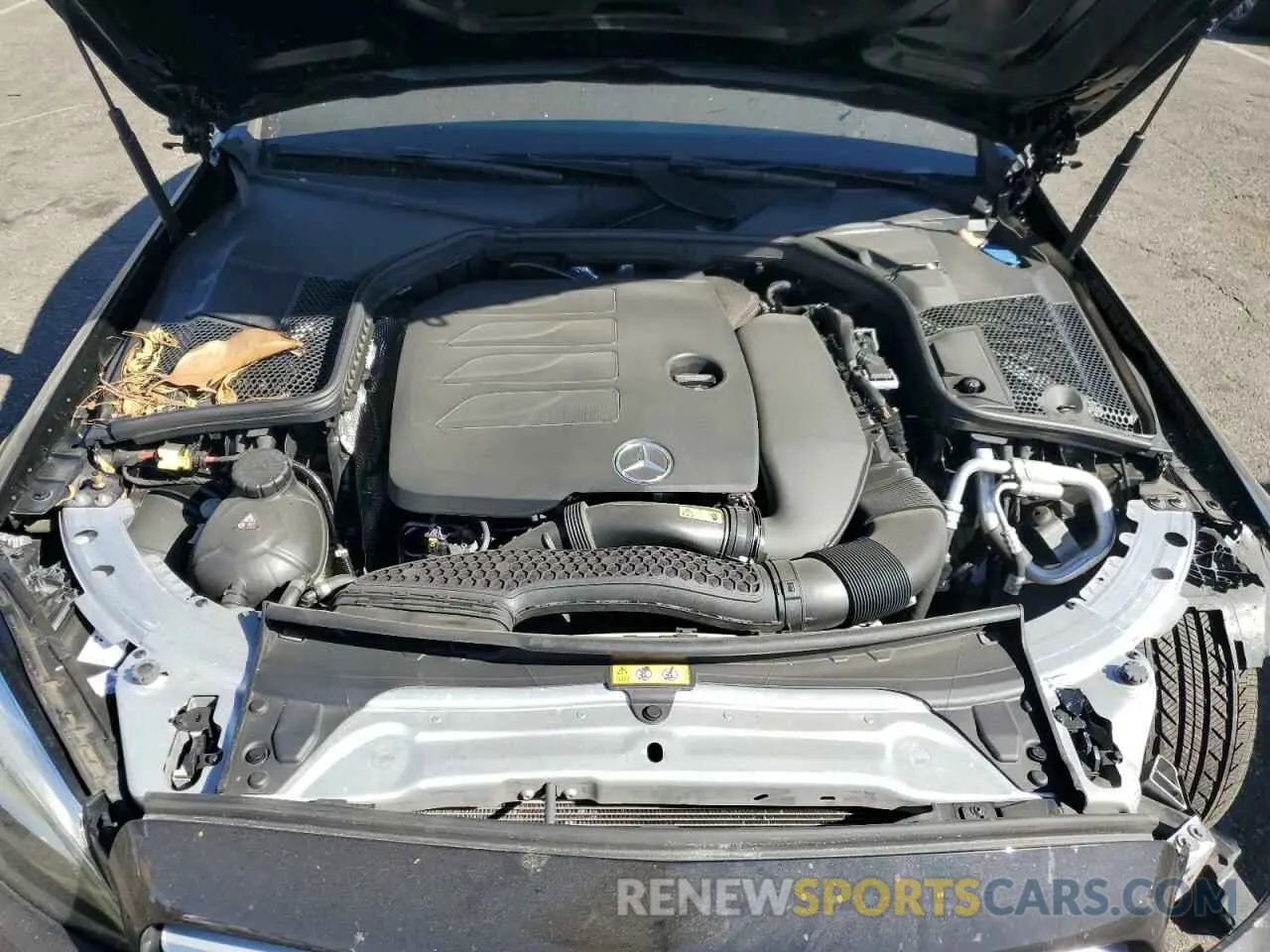 11 Photograph of a damaged car W1KWF8DB3MR611392 MERCEDES-BENZ C-CLASS 2021
