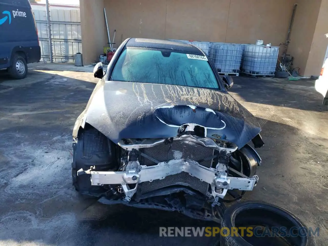 5 Photograph of a damaged car W1KWF8DB3MR623865 MERCEDES-BENZ C-CLASS 2021