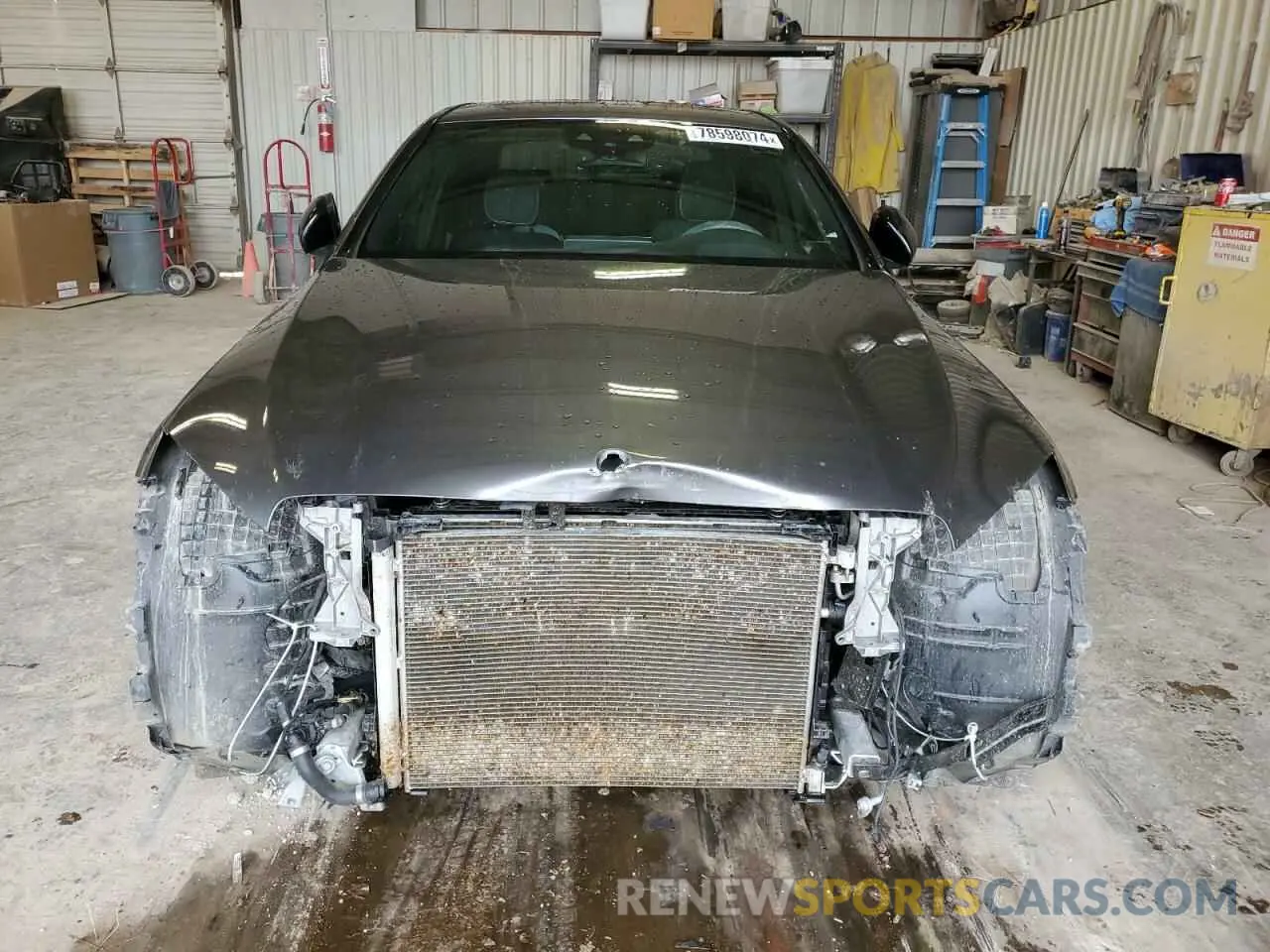 5 Photograph of a damaged car W1KWF8DB3MR638950 MERCEDES-BENZ C-CLASS 2021