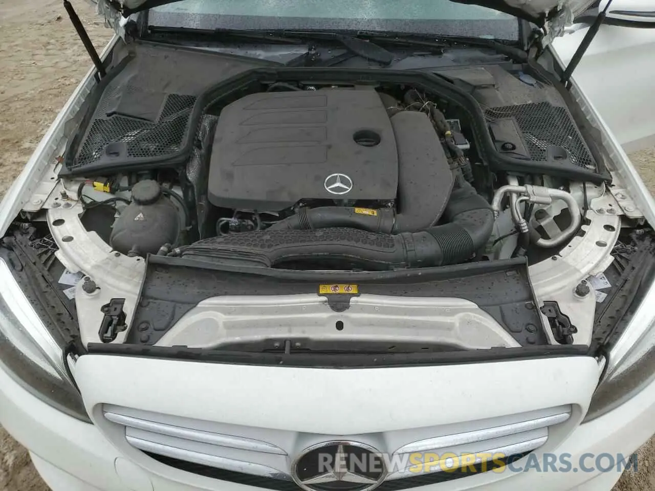 11 Photograph of a damaged car W1KWF8DB3MR651133 MERCEDES-BENZ C-CLASS 2021