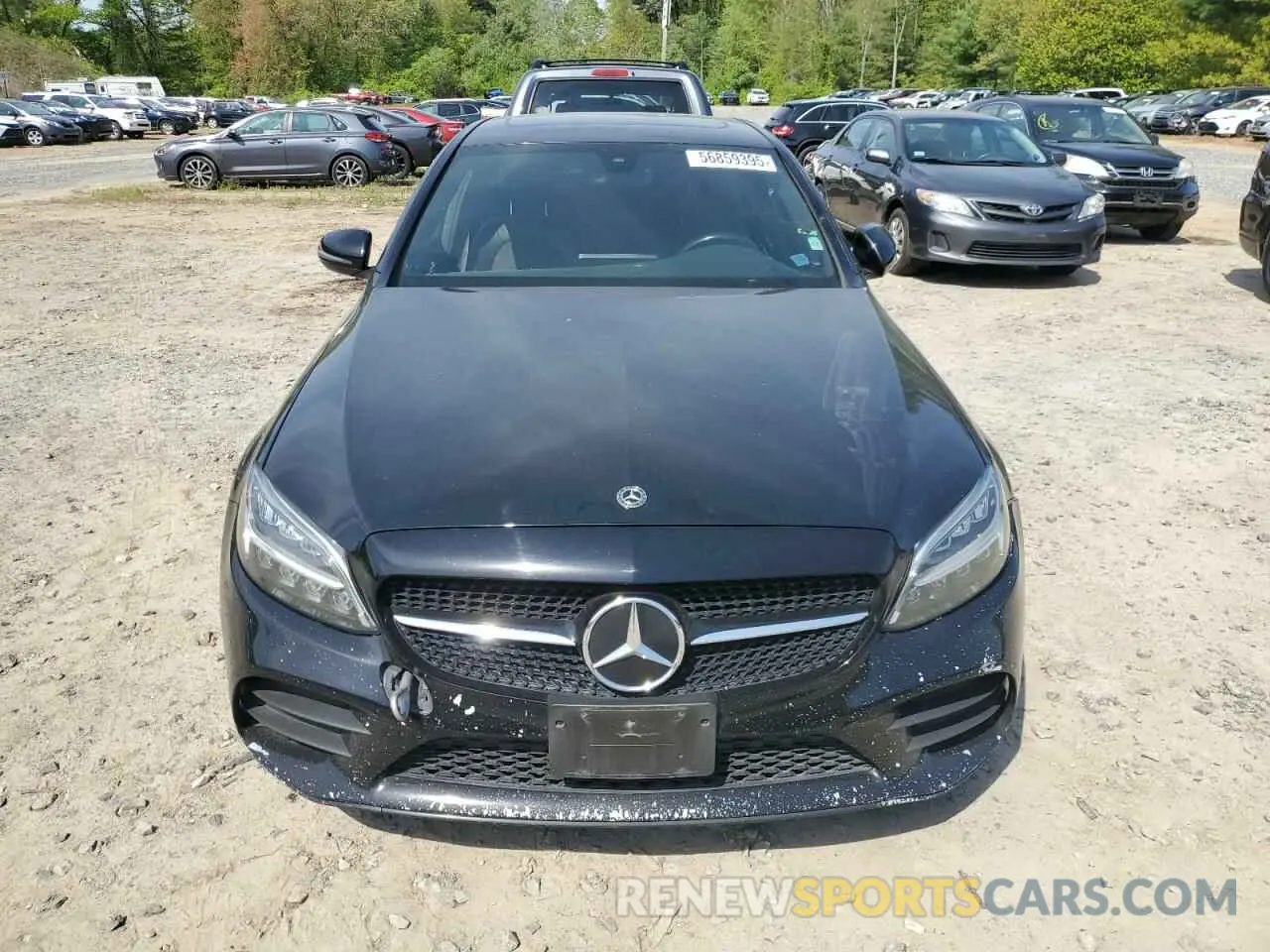 5 Photograph of a damaged car W1KWF8DB4MR630629 MERCEDES-BENZ C-CLASS 2021