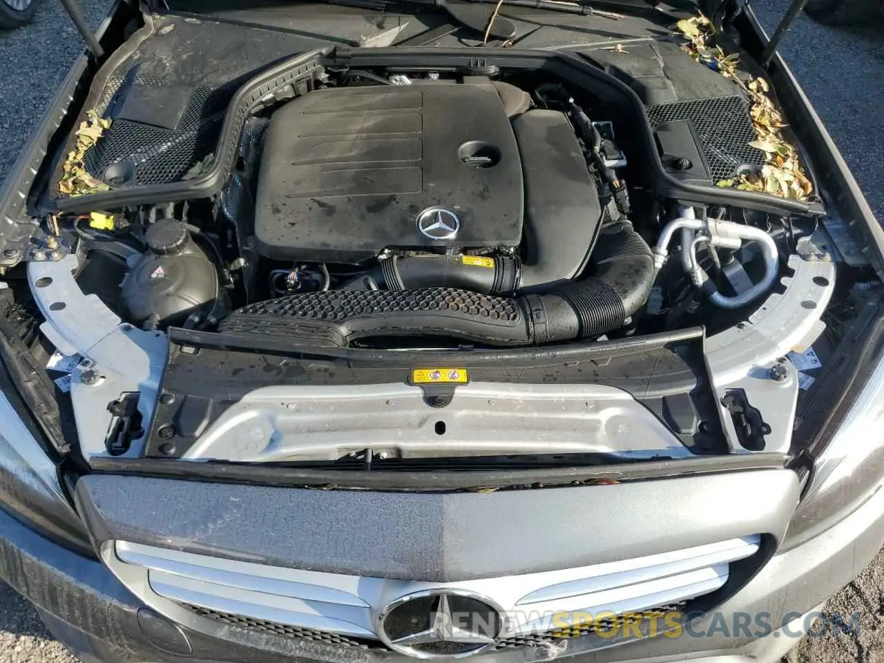 11 Photograph of a damaged car W1KWF8DB4MR648709 MERCEDES-BENZ C-CLASS 2021