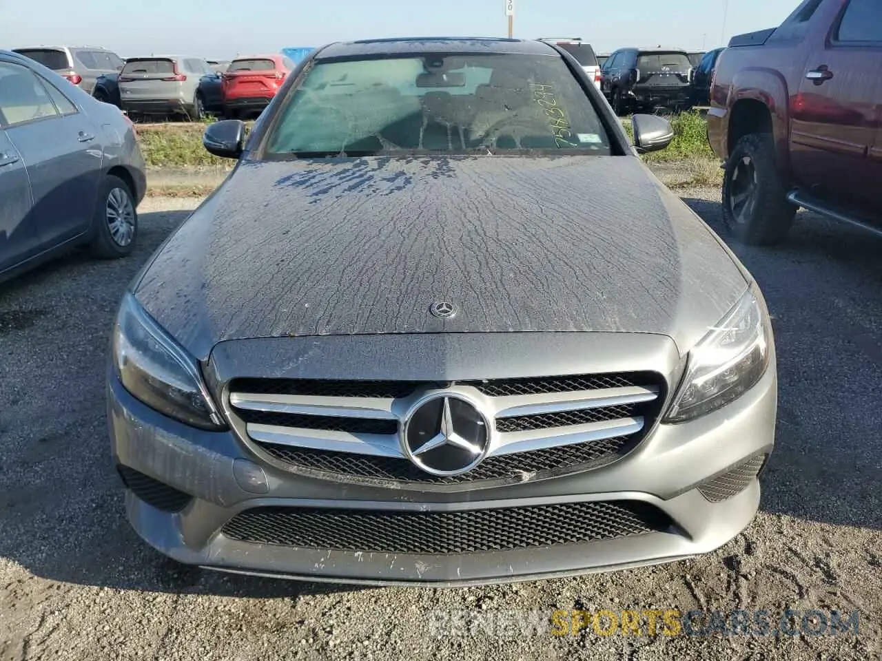 5 Photograph of a damaged car W1KWF8DB4MR648709 MERCEDES-BENZ C-CLASS 2021
