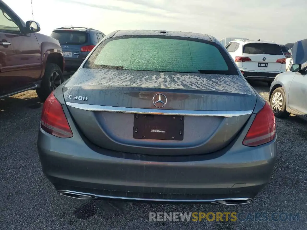 6 Photograph of a damaged car W1KWF8DB4MR648709 MERCEDES-BENZ C-CLASS 2021