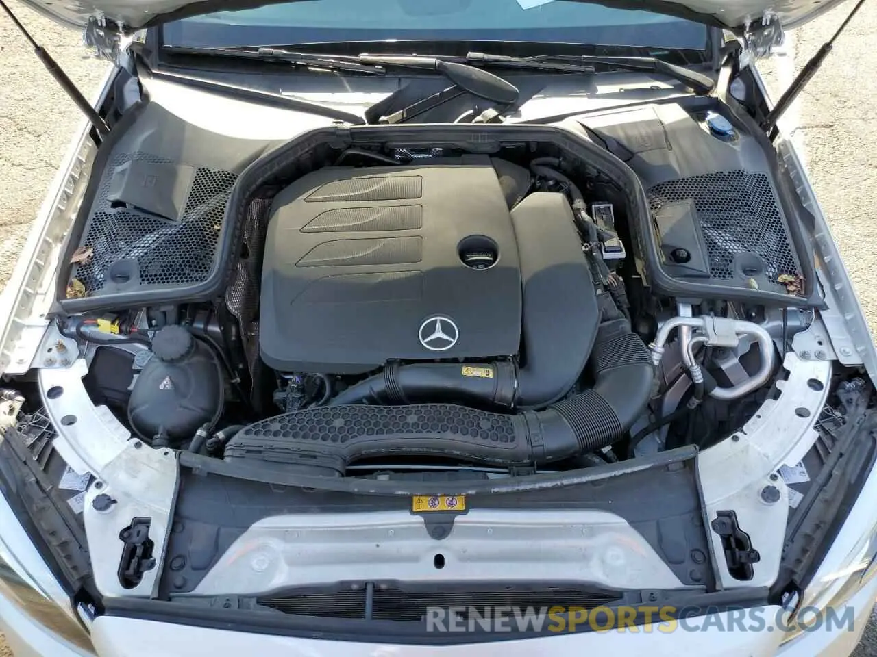 11 Photograph of a damaged car W1KWF8DB5MR612205 MERCEDES-BENZ C-CLASS 2021