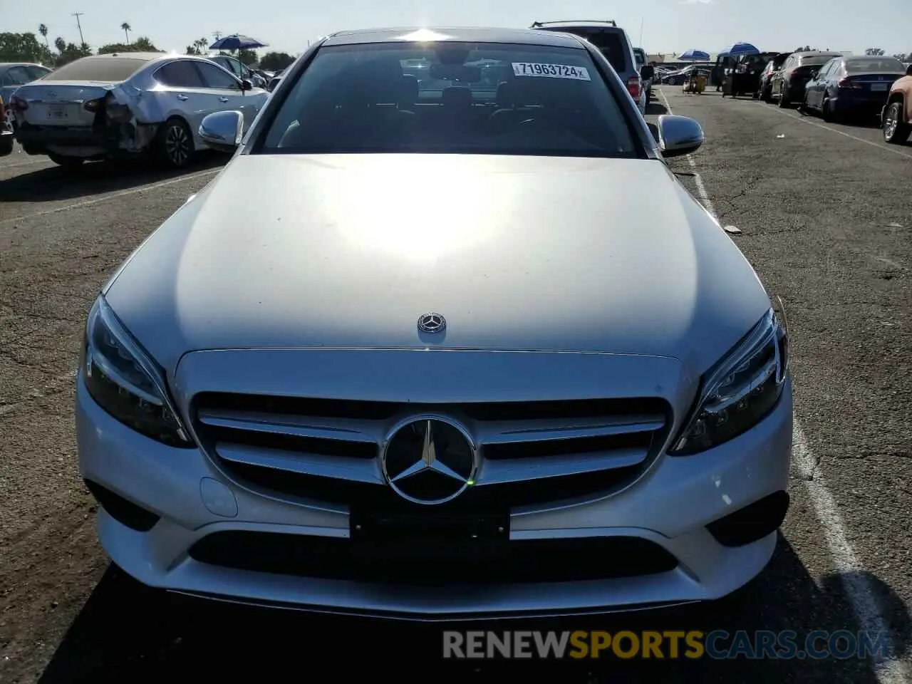 5 Photograph of a damaged car W1KWF8DB5MR612205 MERCEDES-BENZ C-CLASS 2021