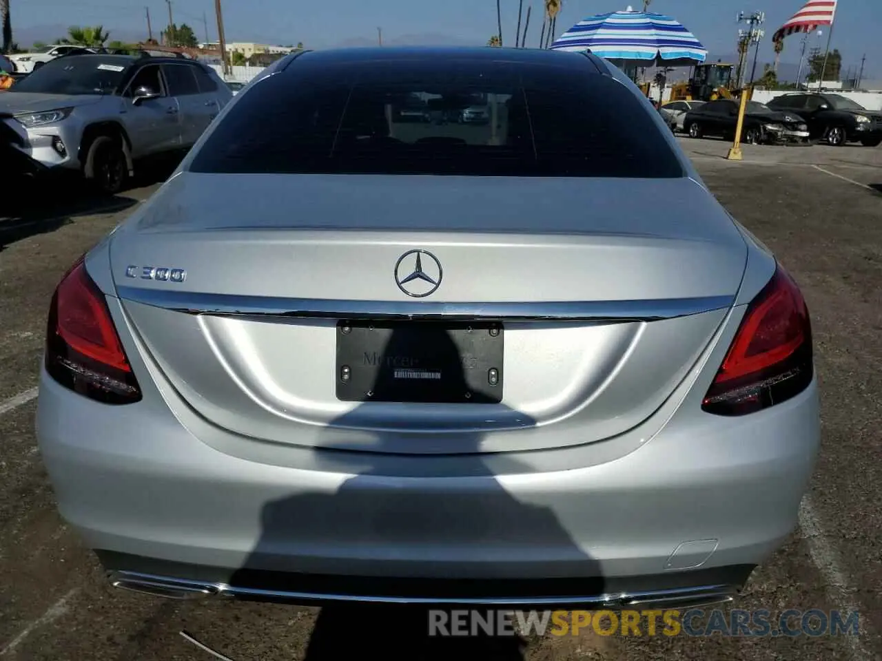 6 Photograph of a damaged car W1KWF8DB5MR612205 MERCEDES-BENZ C-CLASS 2021