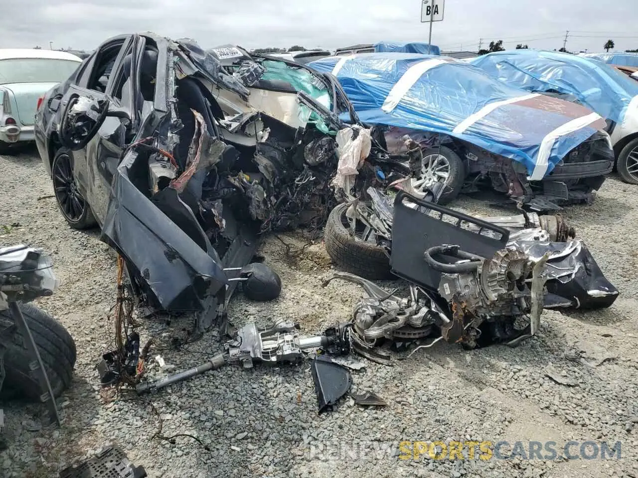 4 Photograph of a damaged car W1KWF8DB5MR619137 MERCEDES-BENZ C-CLASS 2021