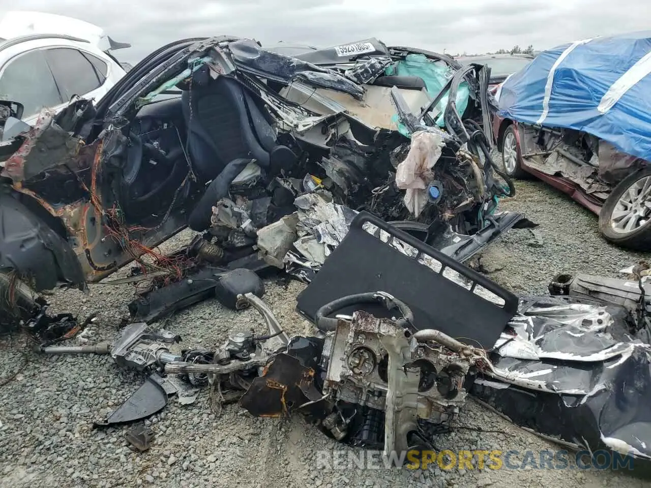 5 Photograph of a damaged car W1KWF8DB5MR619137 MERCEDES-BENZ C-CLASS 2021