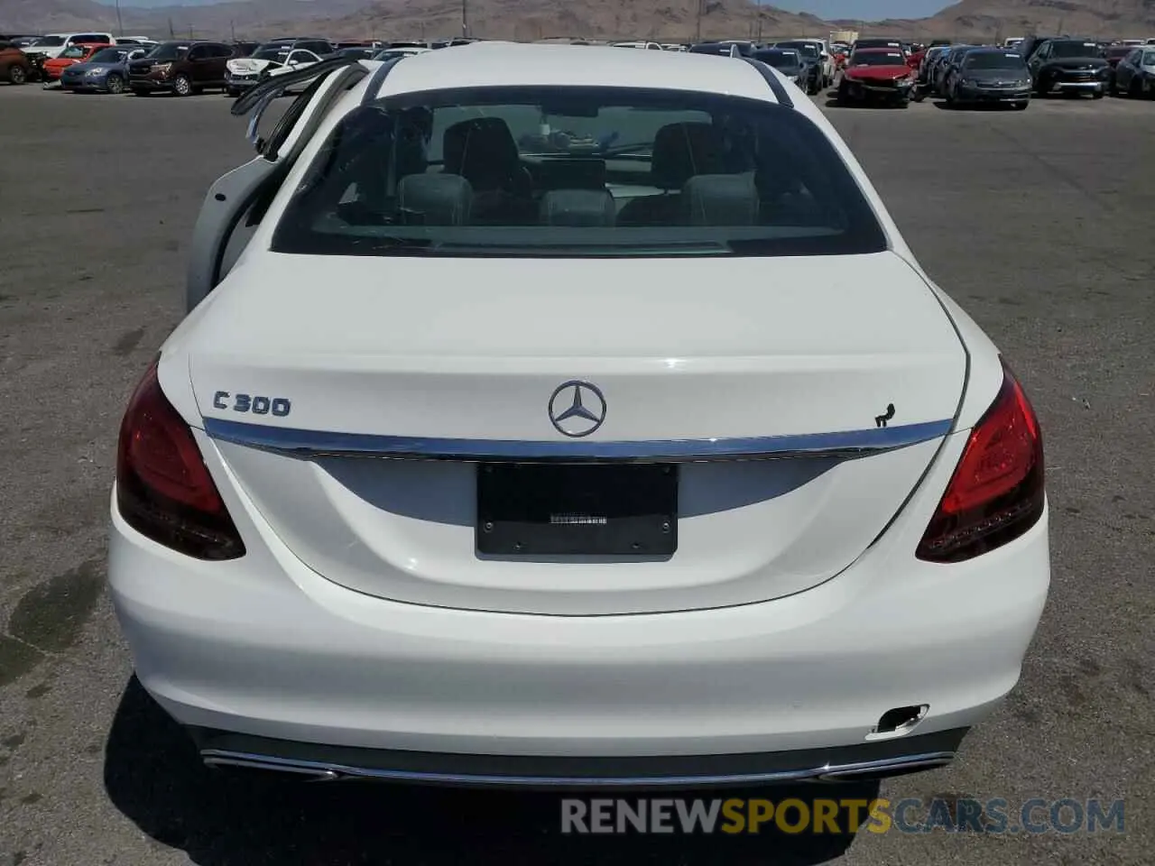 6 Photograph of a damaged car W1KWF8DB5MR626928 MERCEDES-BENZ C-CLASS 2021