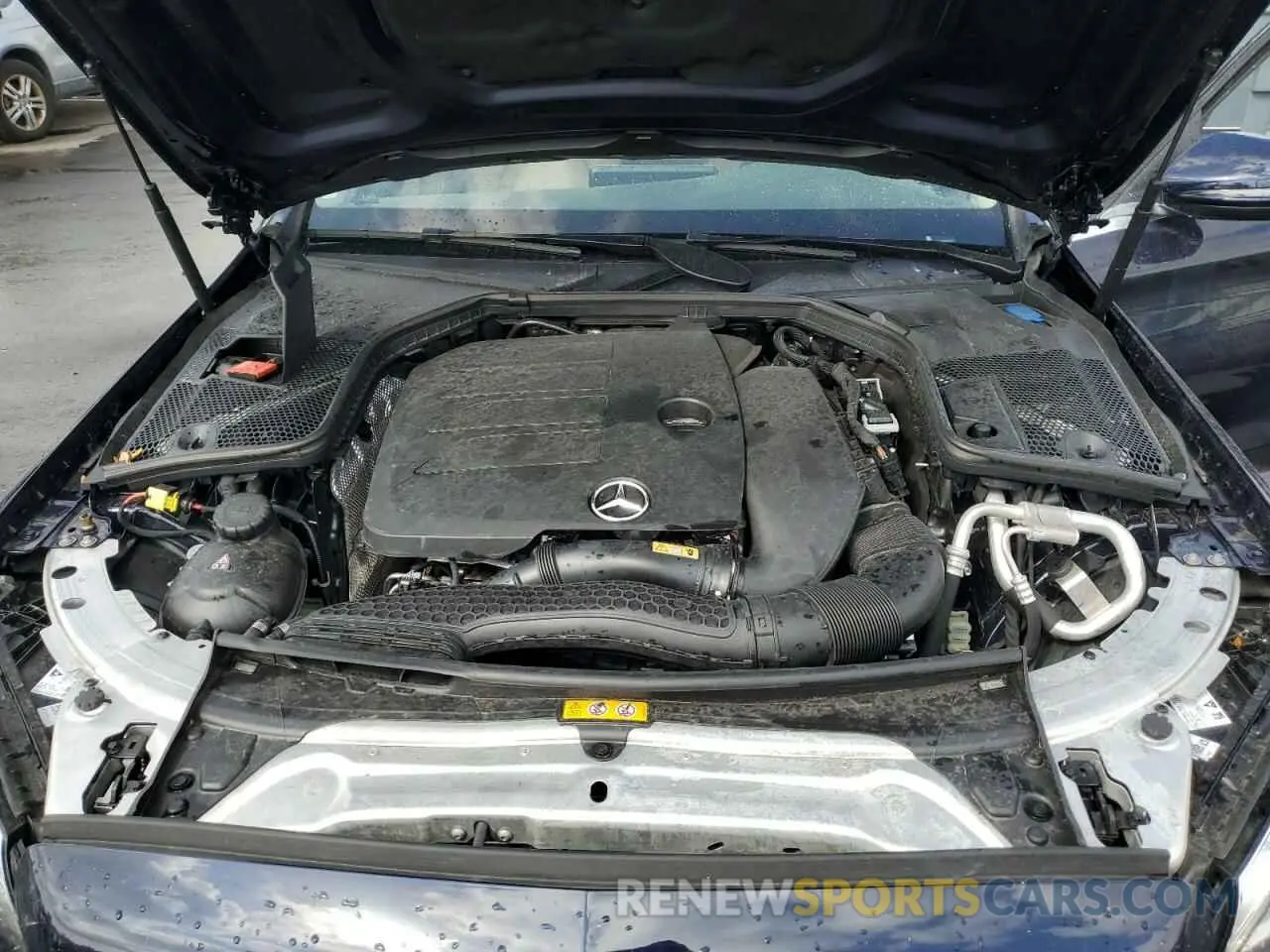 11 Photograph of a damaged car W1KWF8DB5MR632714 MERCEDES-BENZ C-CLASS 2021