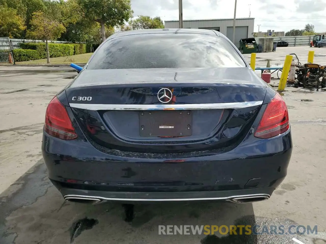 6 Photograph of a damaged car W1KWF8DB5MR632714 MERCEDES-BENZ C-CLASS 2021