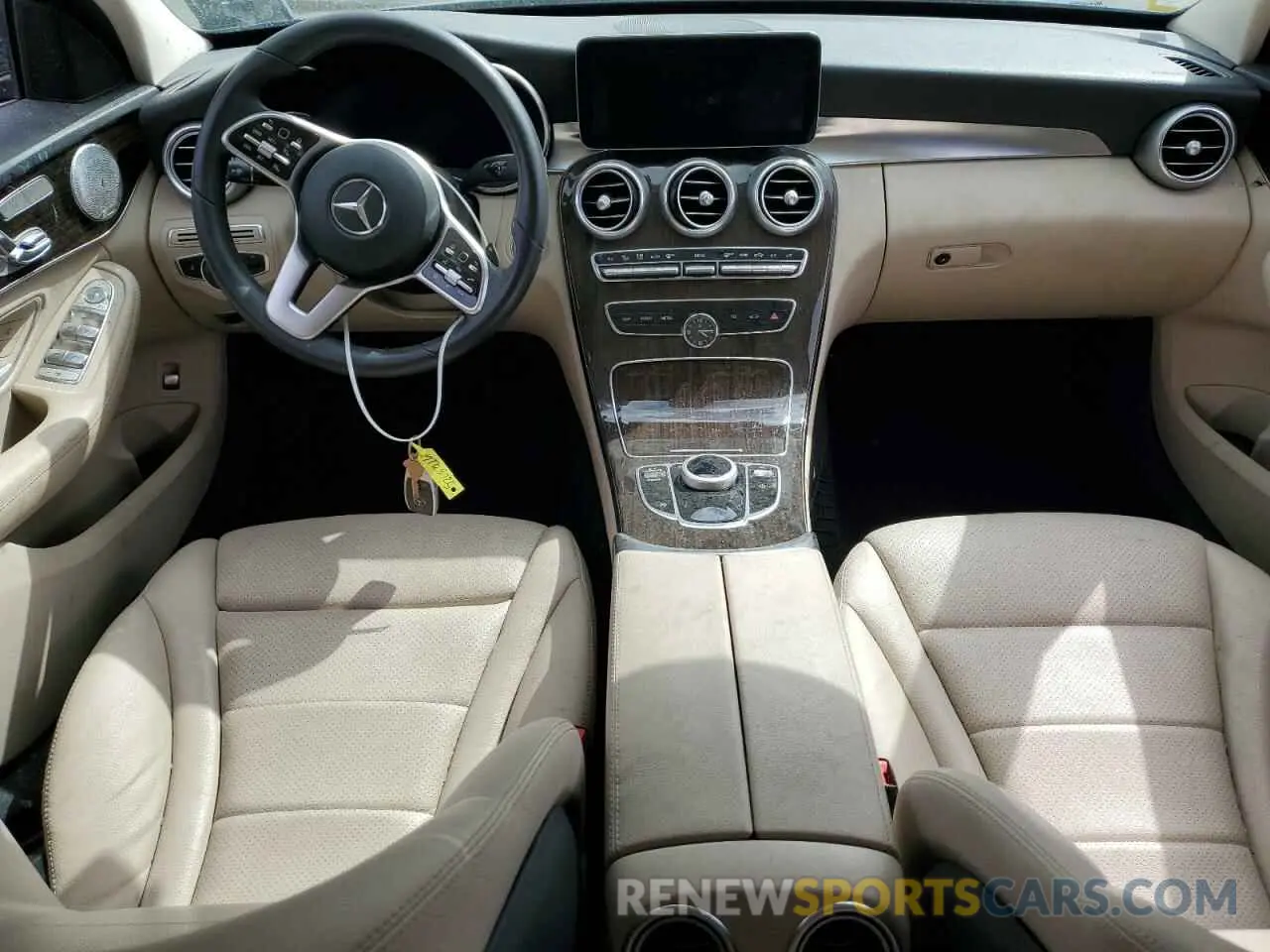 8 Photograph of a damaged car W1KWF8DB5MR632714 MERCEDES-BENZ C-CLASS 2021