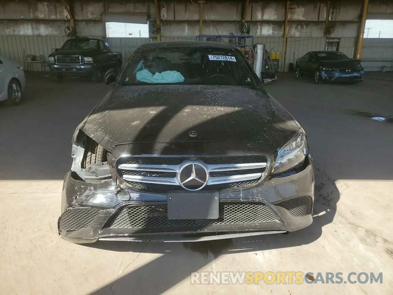 5 Photograph of a damaged car W1KWF8DB5MR641476 MERCEDES-BENZ C-CLASS 2021
