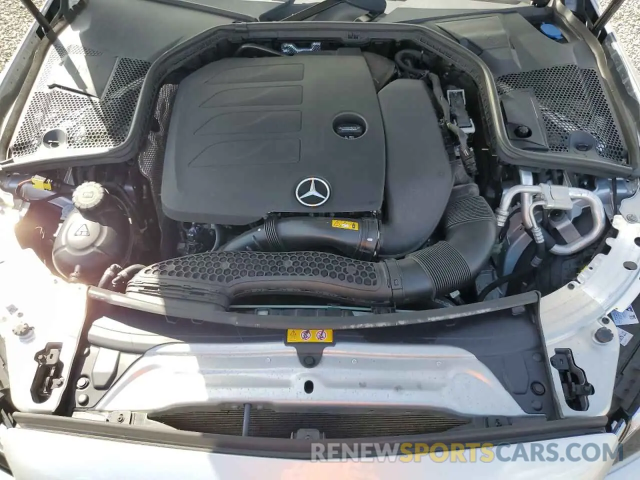 11 Photograph of a damaged car W1KWF8DB6MR650610 MERCEDES-BENZ C-CLASS 2021