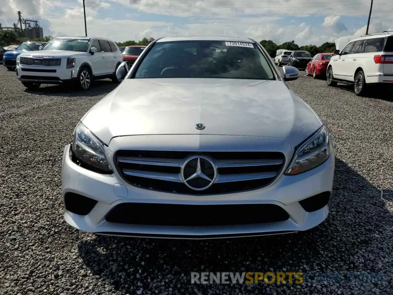 5 Photograph of a damaged car W1KWF8DB6MR650610 MERCEDES-BENZ C-CLASS 2021