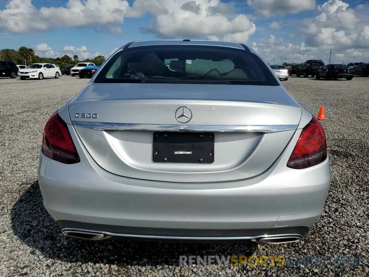 6 Photograph of a damaged car W1KWF8DB6MR650610 MERCEDES-BENZ C-CLASS 2021