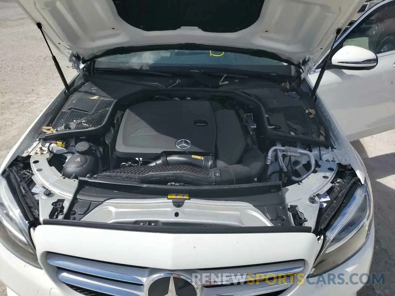 11 Photograph of a damaged car W1KWF8DB7MR604591 MERCEDES-BENZ C-CLASS 2021