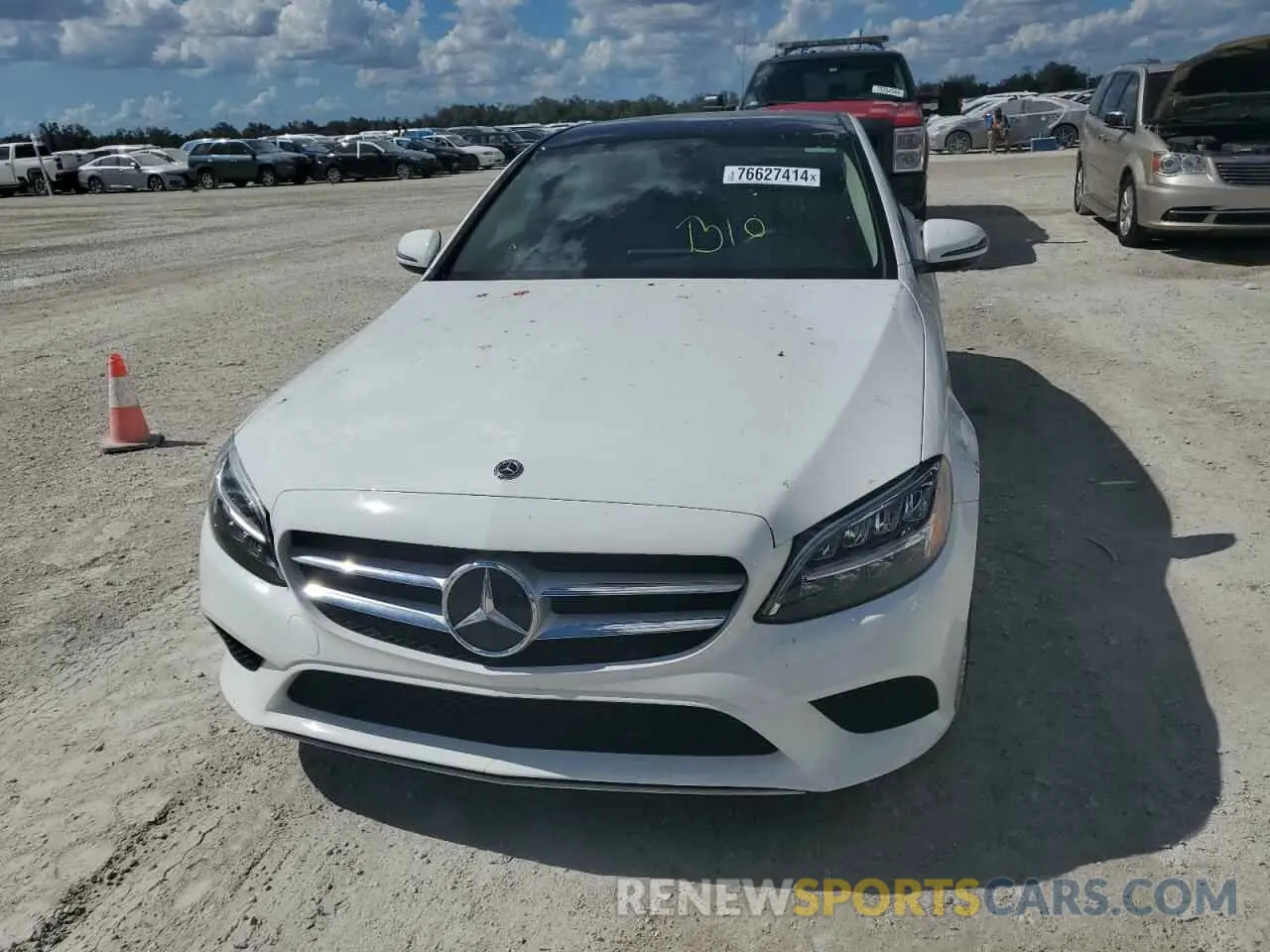 5 Photograph of a damaged car W1KWF8DB7MR604591 MERCEDES-BENZ C-CLASS 2021