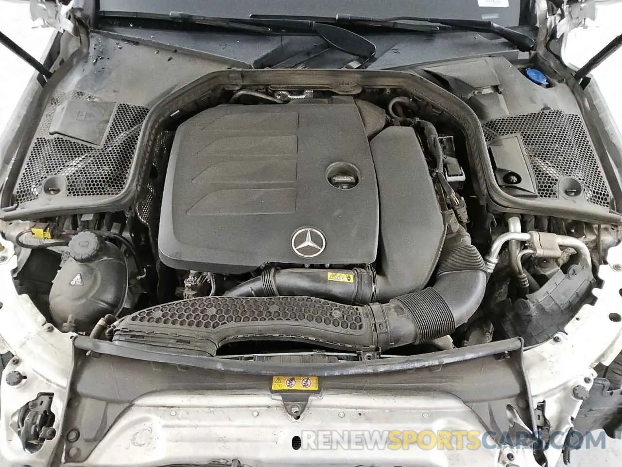 11 Photograph of a damaged car W1KWF8DB7MR605823 MERCEDES-BENZ C-CLASS 2021