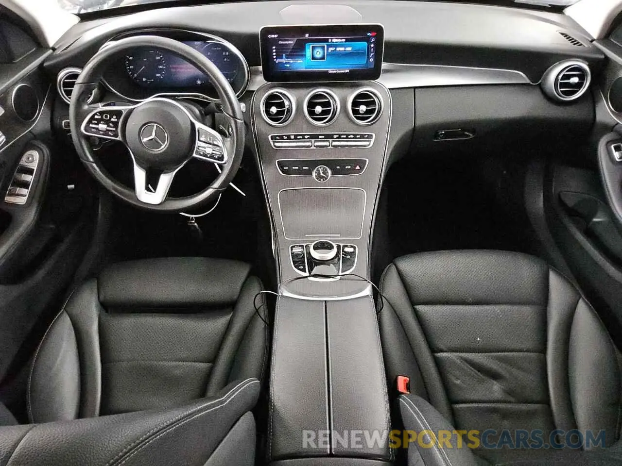 8 Photograph of a damaged car W1KWF8DB7MR605823 MERCEDES-BENZ C-CLASS 2021