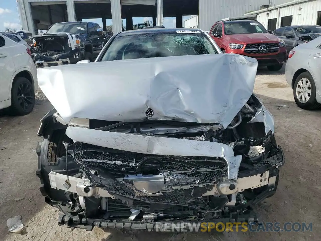 5 Photograph of a damaged car W1KWF8DB7MR632293 MERCEDES-BENZ C-CLASS 2021
