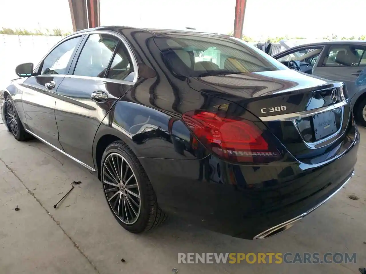 3 Photograph of a damaged car W1KWF8DB7MR640071 MERCEDES-BENZ C-CLASS 2021