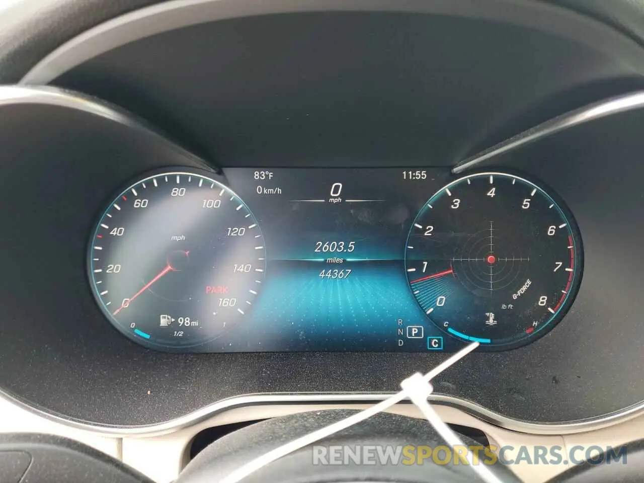 9 Photograph of a damaged car W1KWF8DB8MR611212 MERCEDES-BENZ C-CLASS 2021