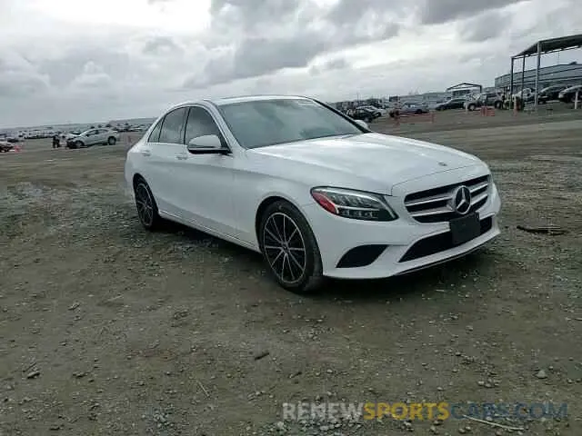 11 Photograph of a damaged car W1KWF8DB9MR650682 MERCEDES-BENZ C-CLASS 2021