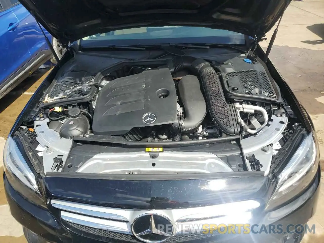 11 Photograph of a damaged car W1KWF8DBXMR611633 MERCEDES-BENZ C-CLASS 2021