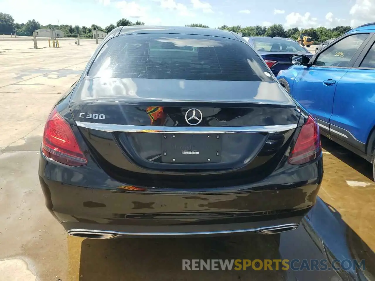 6 Photograph of a damaged car W1KWF8DBXMR611633 MERCEDES-BENZ C-CLASS 2021