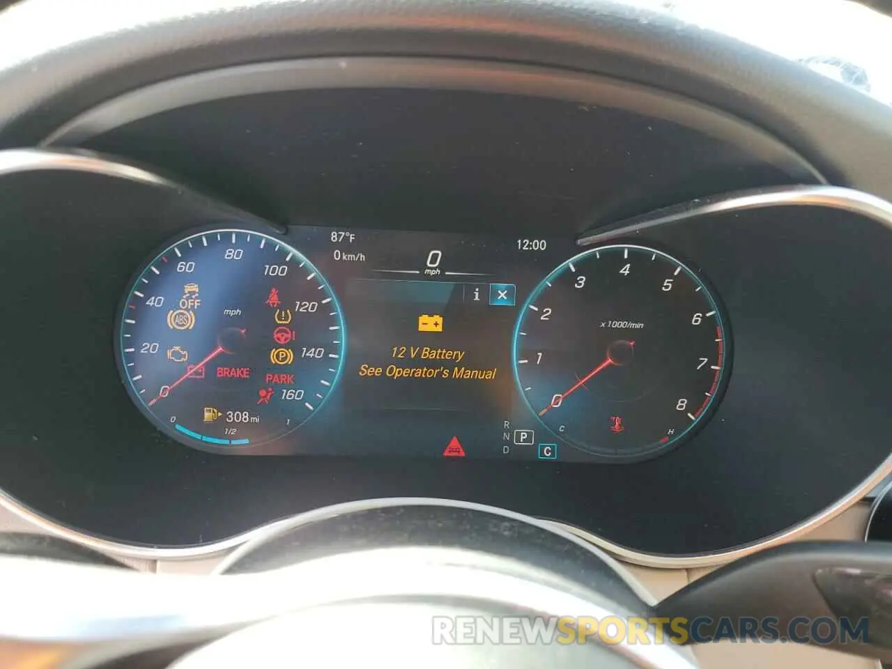 9 Photograph of a damaged car W1KWF8DBXMR611633 MERCEDES-BENZ C-CLASS 2021