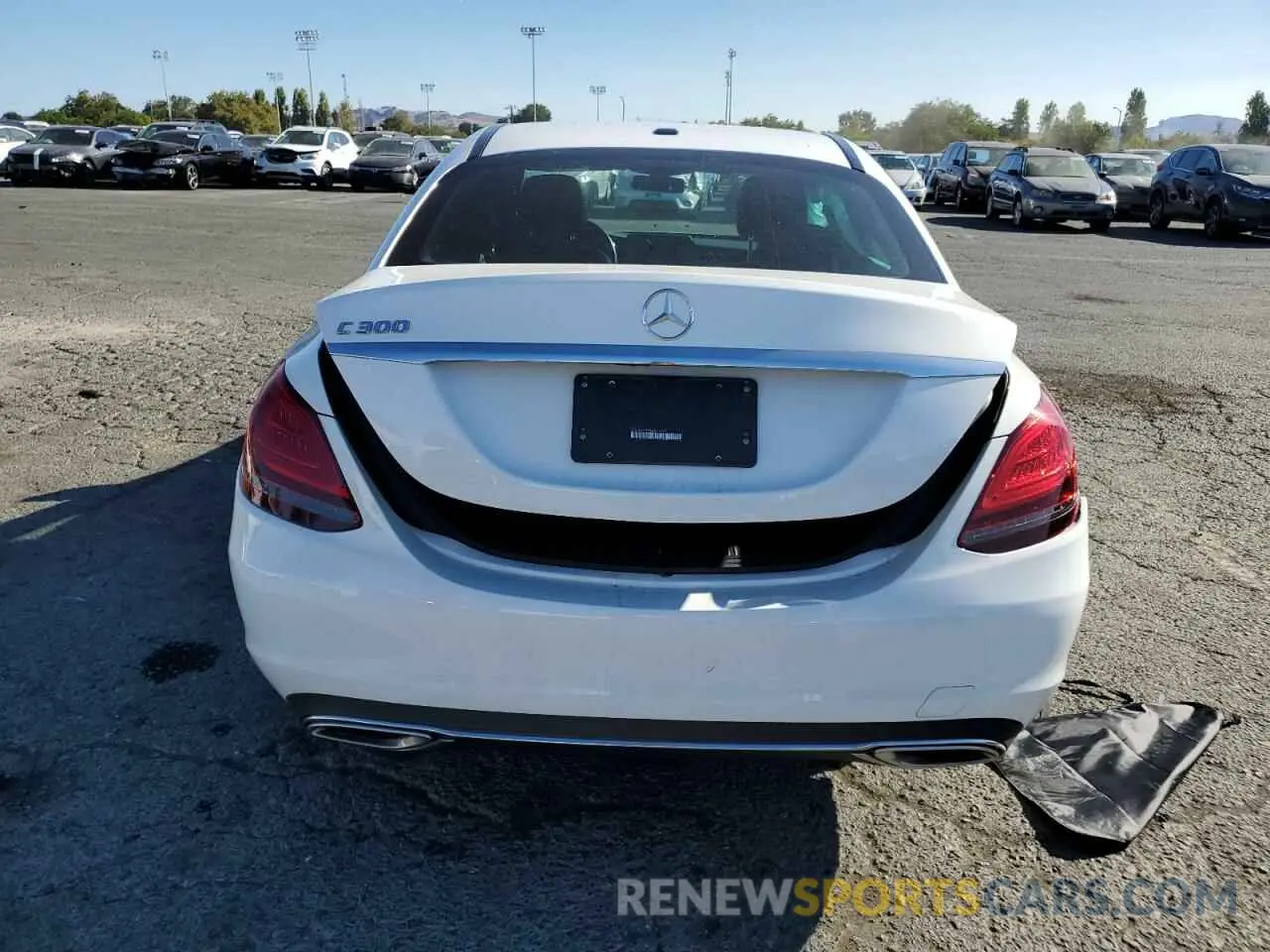 6 Photograph of a damaged car W1KWF8DBXMR612779 MERCEDES-BENZ C-CLASS 2021