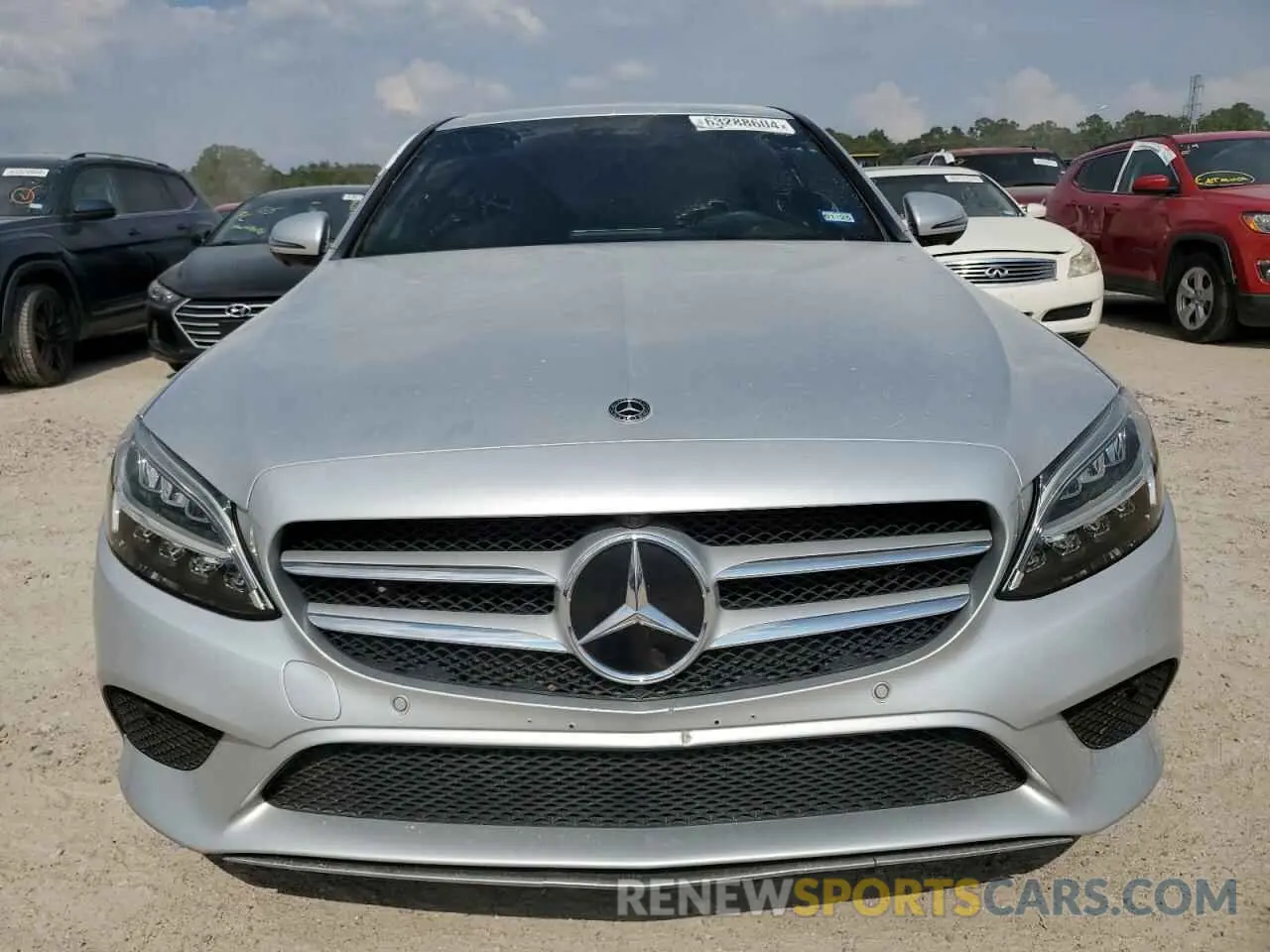 5 Photograph of a damaged car W1KWF8DBXMR615391 MERCEDES-BENZ C-CLASS 2021