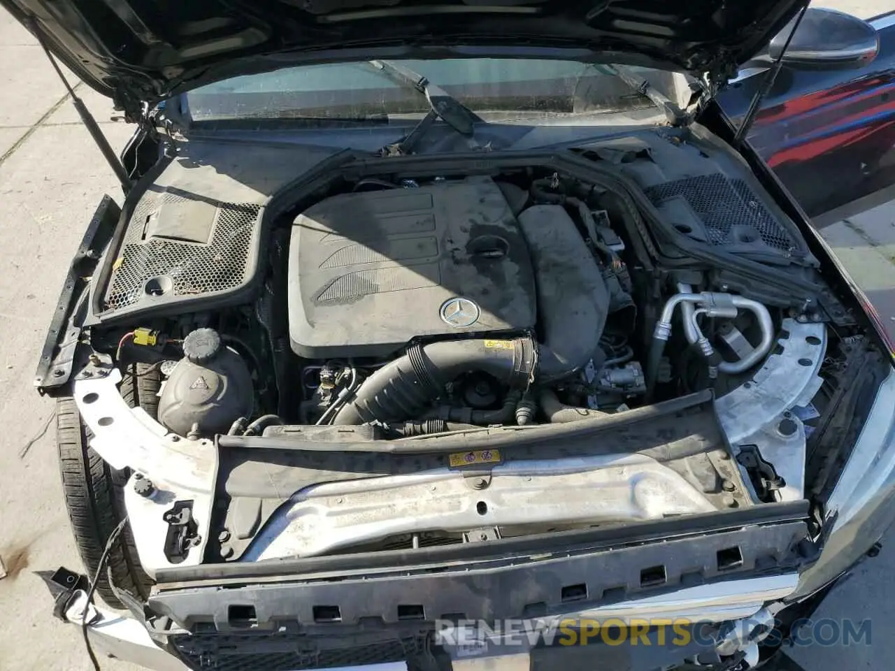 12 Photograph of a damaged car W1KWF8DBXMR629713 MERCEDES-BENZ C-CLASS 2021