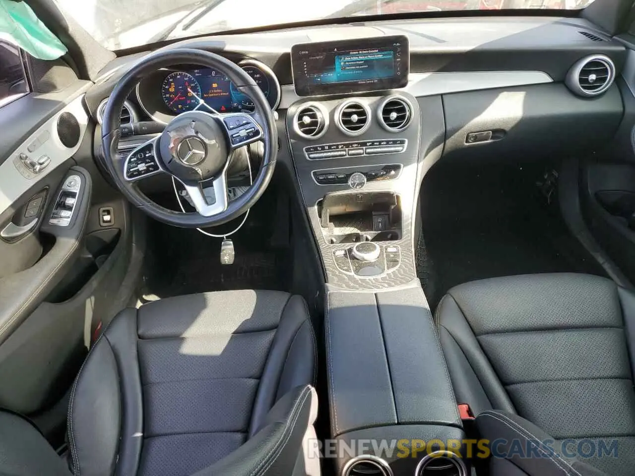 8 Photograph of a damaged car W1KWF8DBXMR629713 MERCEDES-BENZ C-CLASS 2021