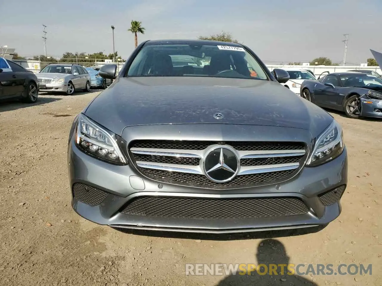 5 Photograph of a damaged car W1KWF8DBXMR638766 MERCEDES-BENZ C-CLASS 2021