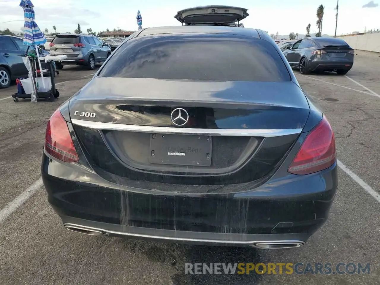 6 Photograph of a damaged car W1KWF8DBXMR644146 MERCEDES-BENZ C-CLASS 2021