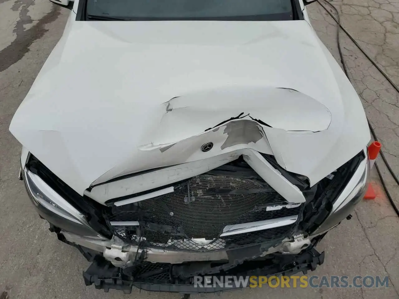 11 Photograph of a damaged car W1KWF8DBXMR647273 MERCEDES-BENZ C-CLASS 2021