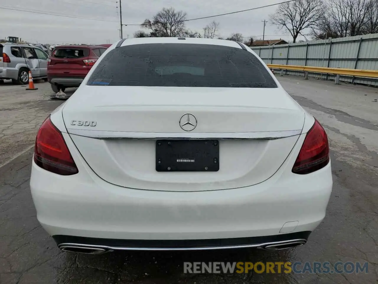 6 Photograph of a damaged car W1KWF8DBXMR647273 MERCEDES-BENZ C-CLASS 2021