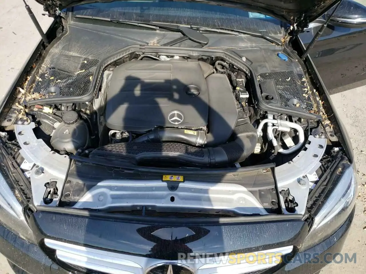 11 Photograph of a damaged car W1KWF8EB0MR636152 MERCEDES-BENZ C-CLASS 2021