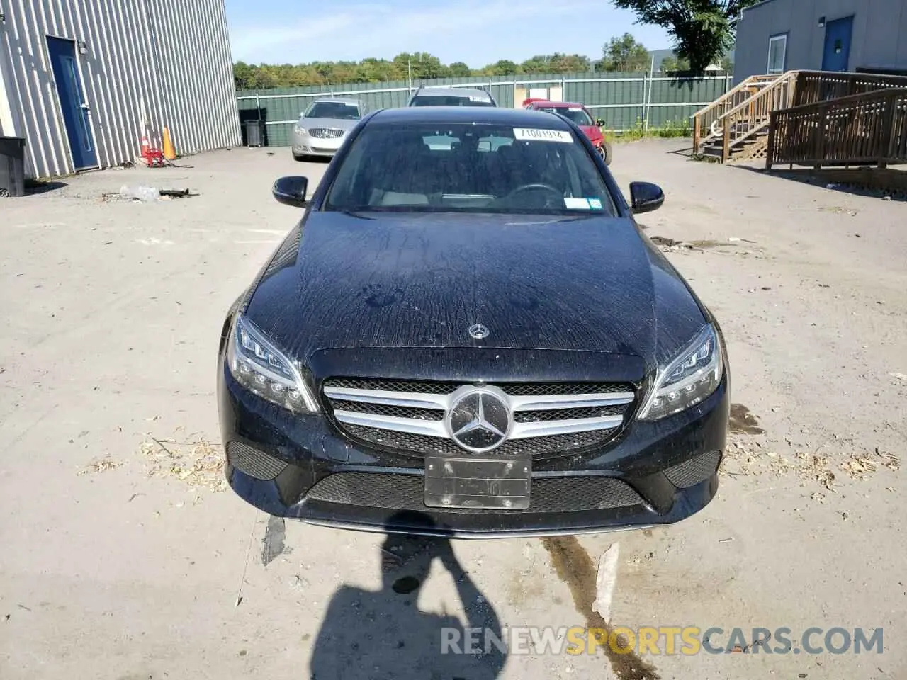 5 Photograph of a damaged car W1KWF8EB0MR636152 MERCEDES-BENZ C-CLASS 2021