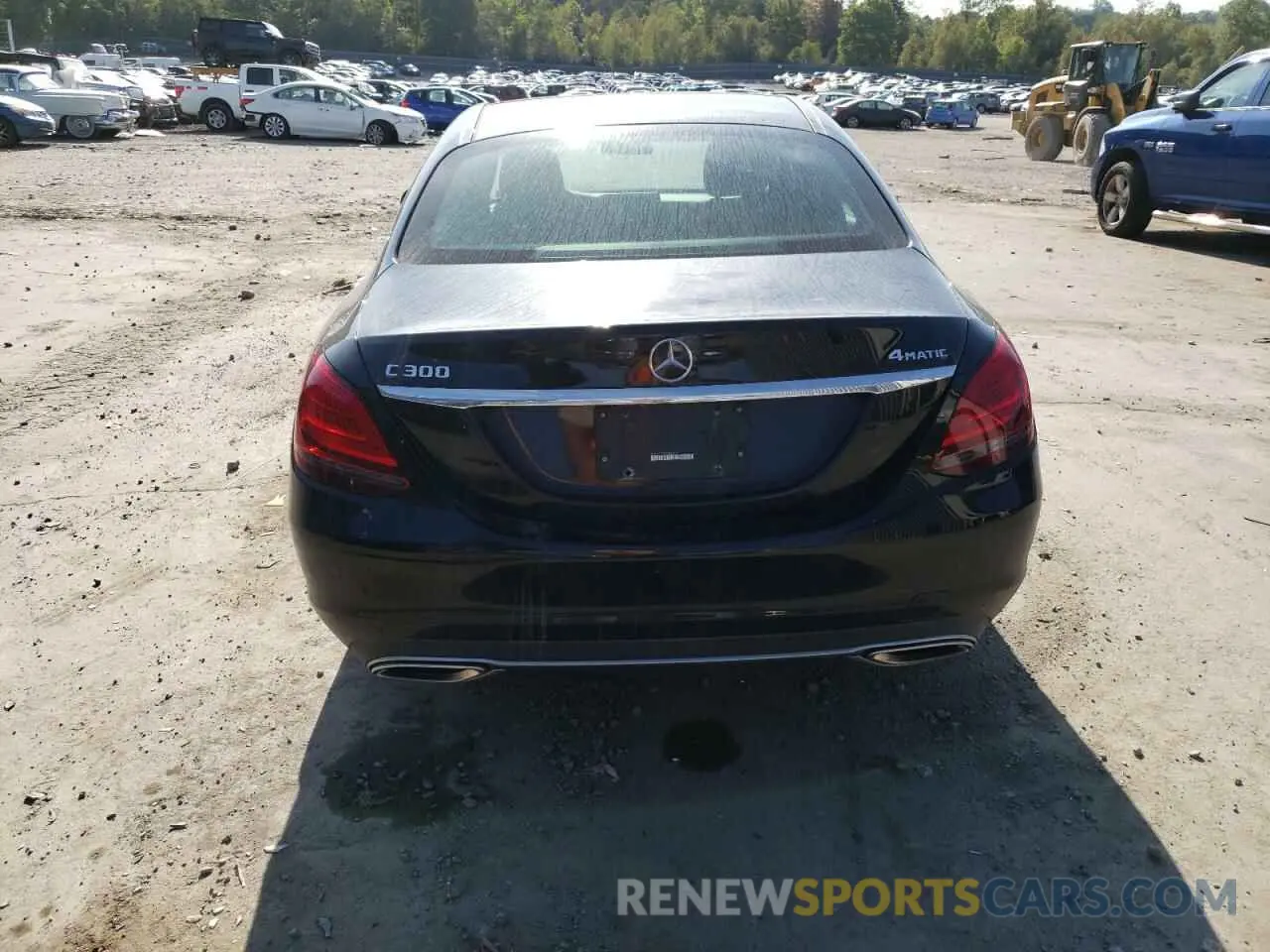 6 Photograph of a damaged car W1KWF8EB0MR636152 MERCEDES-BENZ C-CLASS 2021