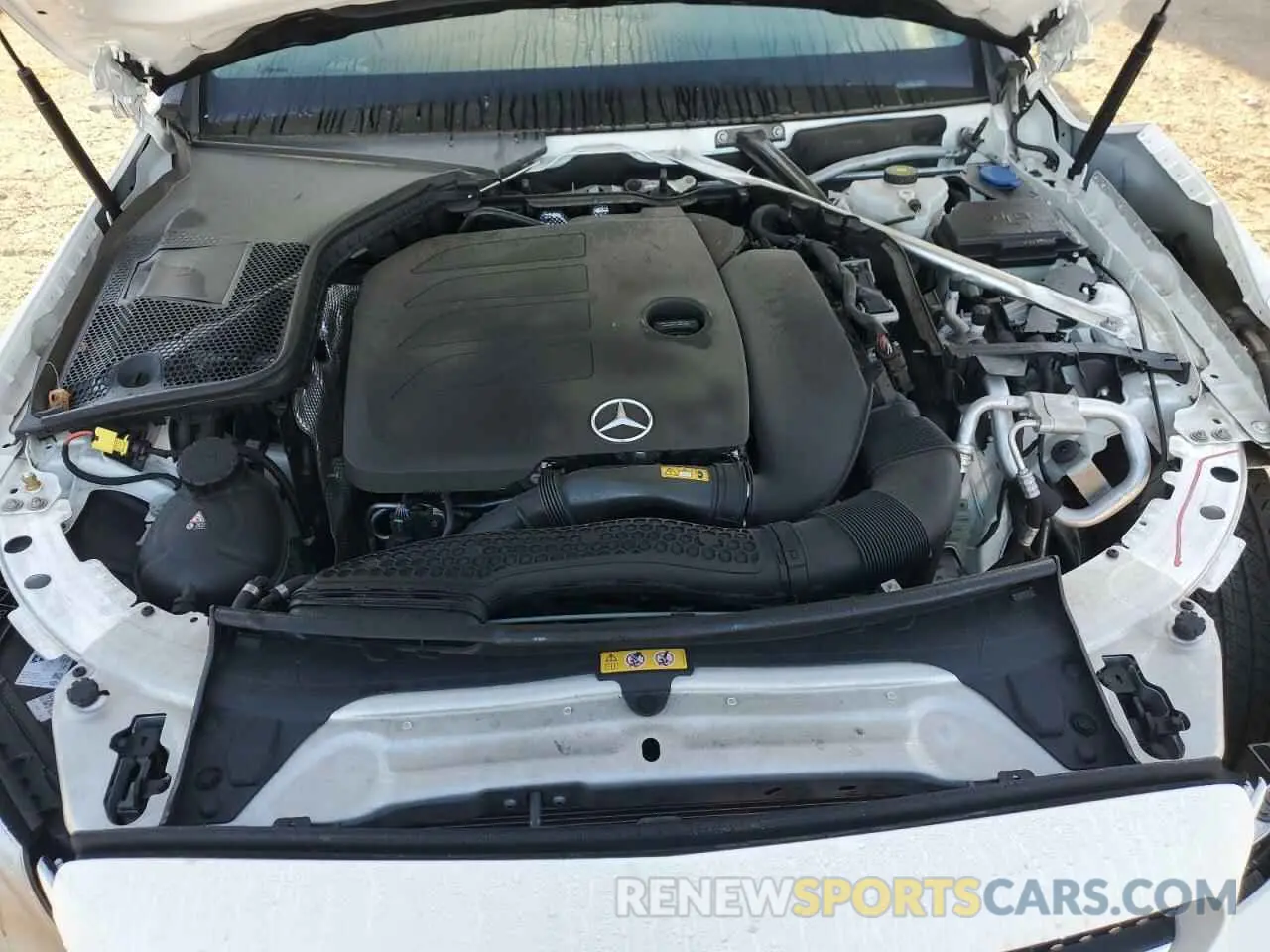 11 Photograph of a damaged car W1KWF8EB0MR649659 MERCEDES-BENZ C-CLASS 2021