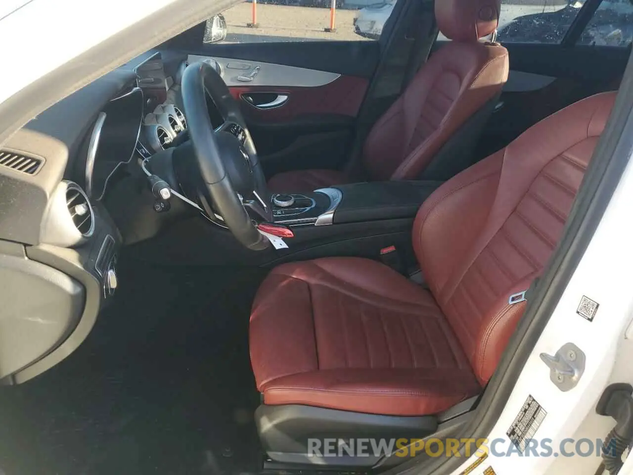 7 Photograph of a damaged car W1KWF8EB0MR649659 MERCEDES-BENZ C-CLASS 2021