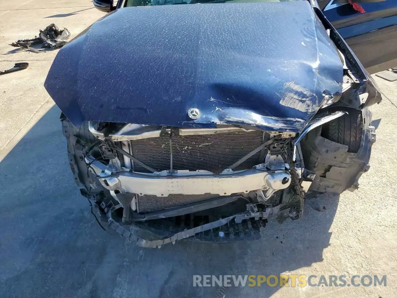 11 Photograph of a damaged car W1KWF8EB1MR642624 MERCEDES-BENZ C-CLASS 2021