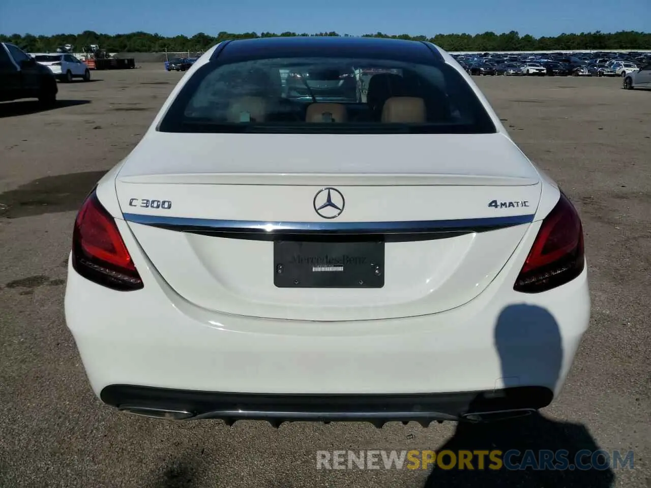 6 Photograph of a damaged car W1KWF8EB2MR619336 MERCEDES-BENZ C-CLASS 2021