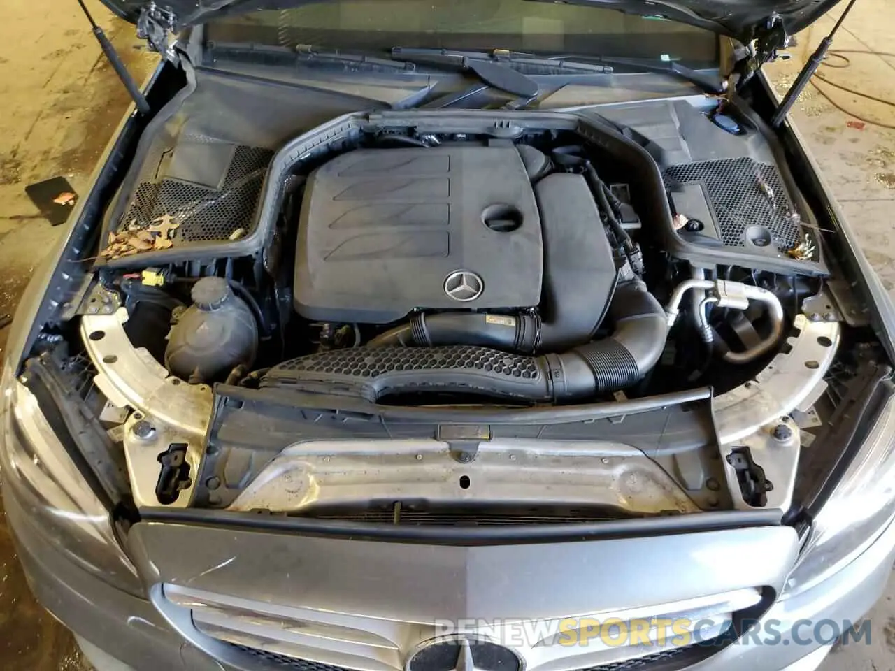 11 Photograph of a damaged car W1KWF8EB2MR639506 MERCEDES-BENZ C-CLASS 2021